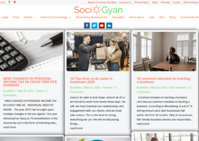 How SocioGyan, a Social Community Portal Established its Online Presence to Enable Interactions and Boost Outreach?