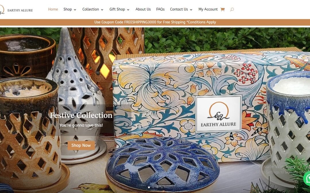 Earthy Allure Home Page